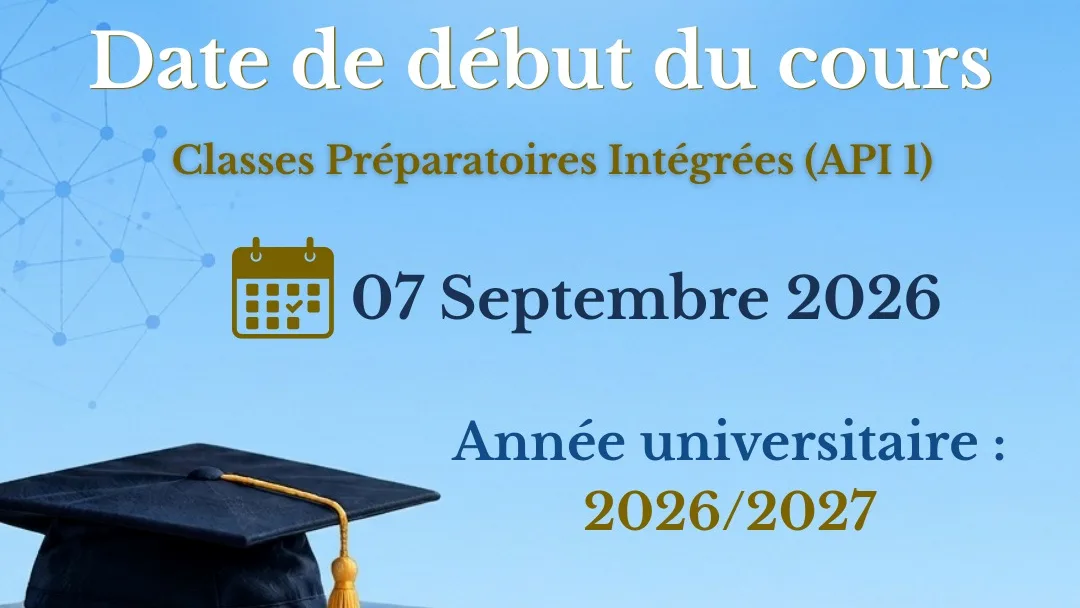 Date de début des cours